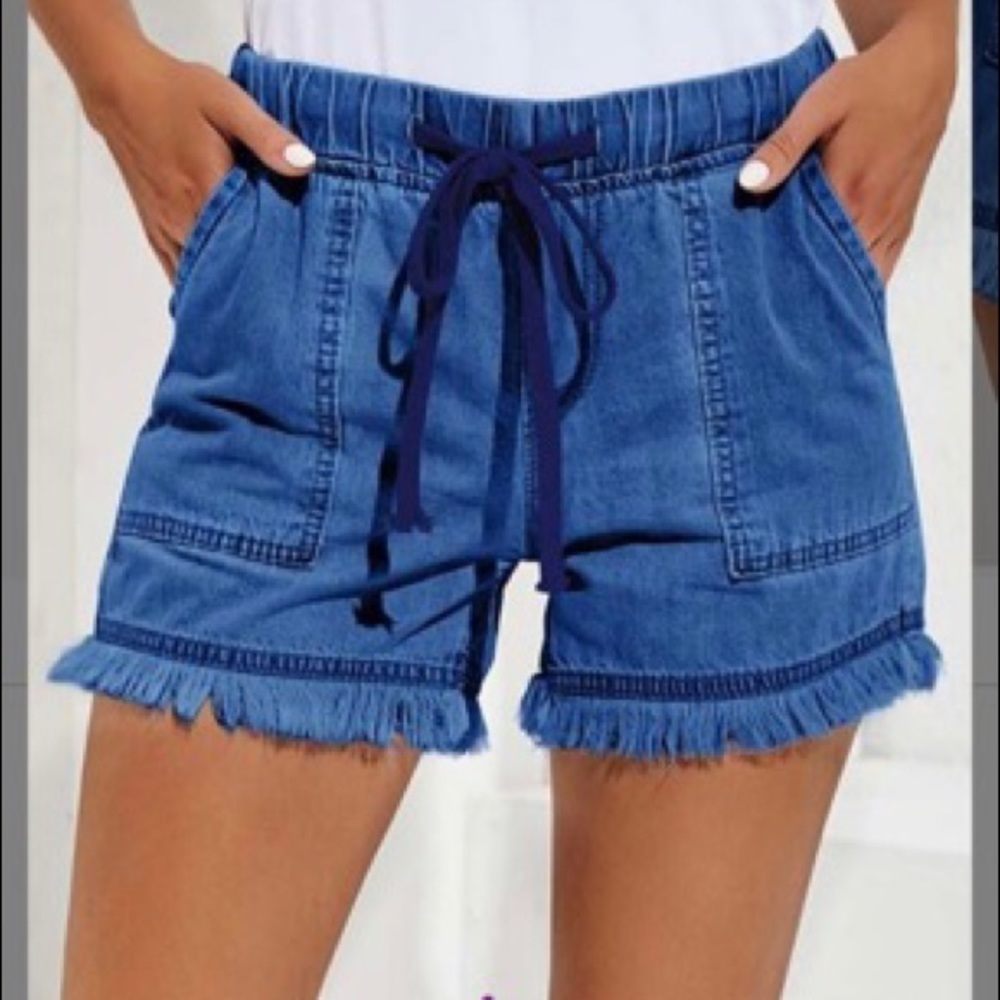 Ba’sico size XXL Blue Soft Denim Shorts